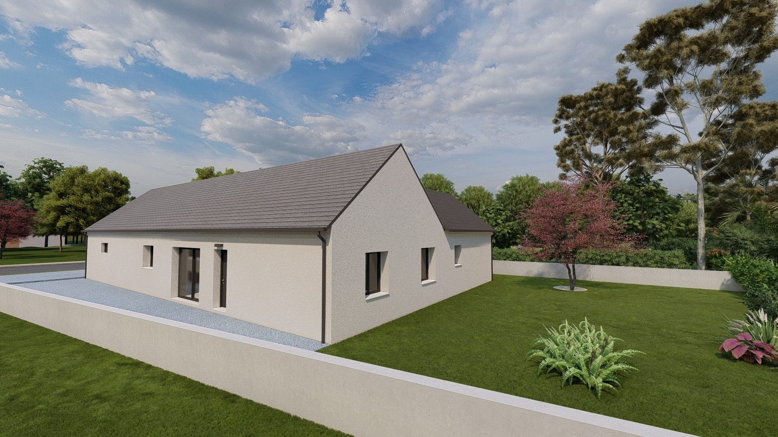 Modèle MB Plain-pied — Maisons MB Habitat