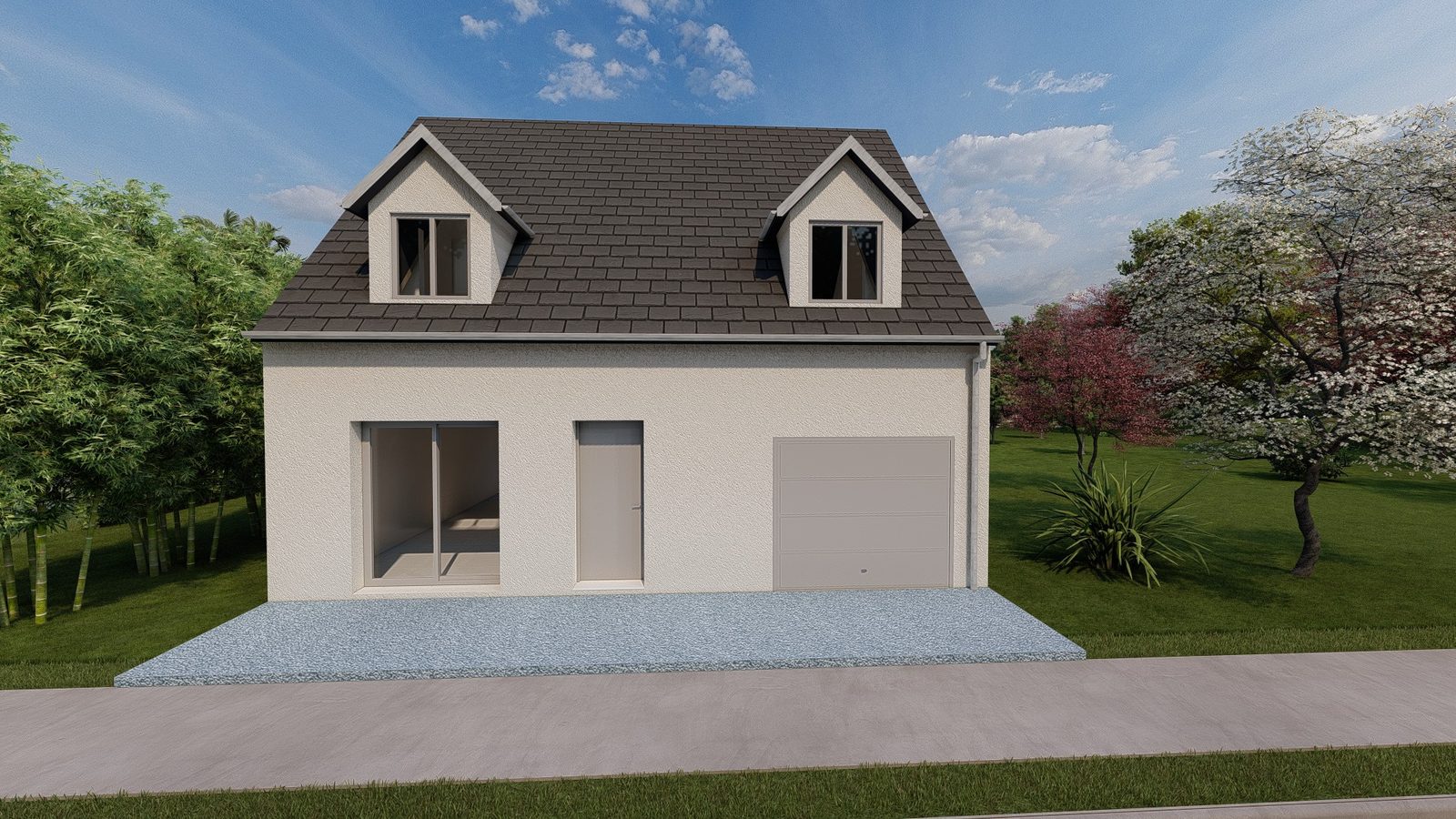 Visuel du modèle MB Primo 85 Étage — Maisons MB Habitat