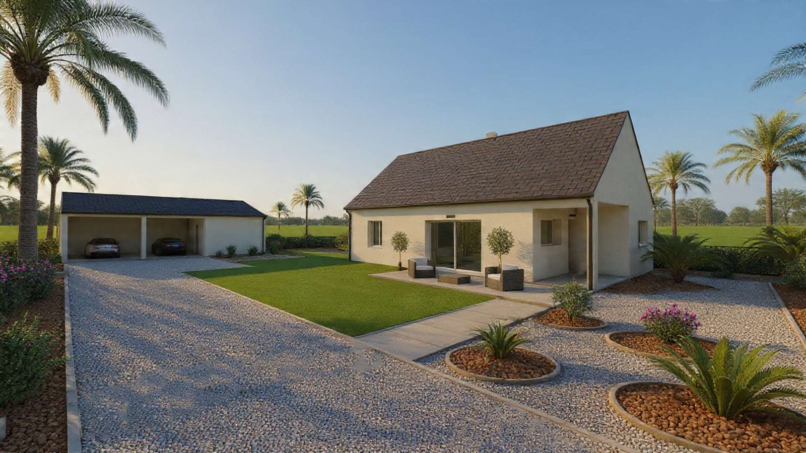 Visuel du modèle MB Primo 85 — Maisons MB Habitat