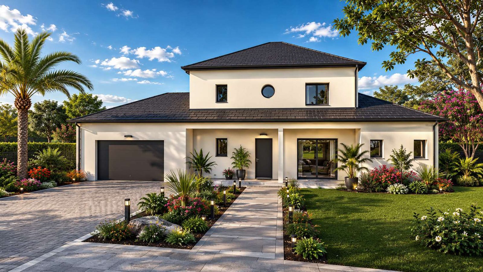 Visuel du modèle MB Signature 135 Quatre Chambres Suite — Maisons MB Habitat