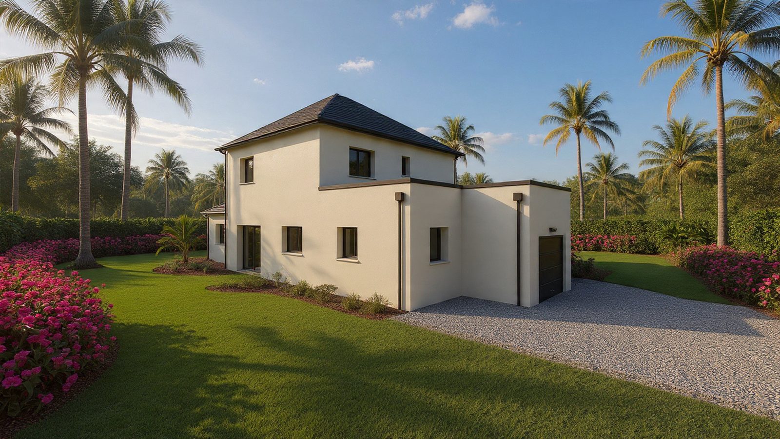 Visuel du modèle MB Signature 165 Six Chambres — Maisons MB Habitat