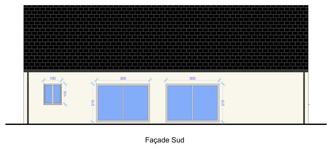 Visuel du modèle MB Tertiaire 140 MAM — Maisons MB Habitat